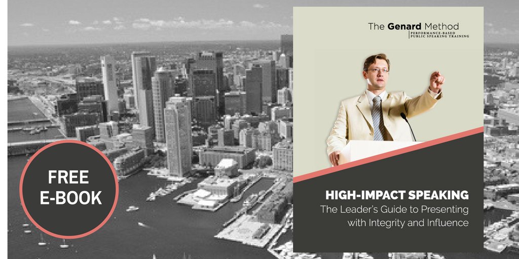 GaryGenard's tweet photo. BOSTON, DO YOU HAVE WHAT IT TAKES TO SPEAK FOR LEADERSHIP? [Free e-Book] https://t.co/njGEPwzw8H High-Impact Speaking: The Leaders Guide to Presenting with Integrity and Influence @GaryGenard #Boston #leadership #HighImpactSpeaking #publicspeaking https://t.co/1UkinD0HhH