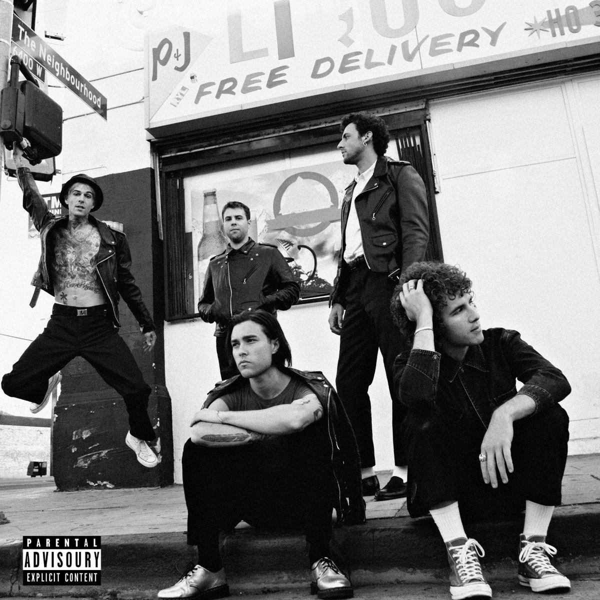 thenbhd's tweet photo. The Neighbourhood. Album out March 9th. Pre-order now: https://t.co/LRzVliGIey https://t.co/iUdvtDkuGl