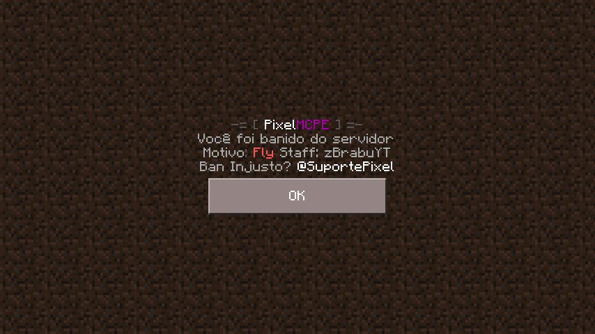 <a href="/PixelAjuda/">PixelMCPE FIM</a> como assim fala ai o staff viu slecionador top