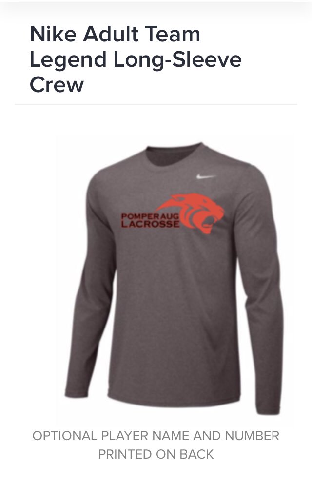 phslaxbros's tweet photo. https://t.co/QgK5H0qF1q code: pomplax18. Get the new long sleeve shooter shirt. Store closes 2/18 https://t.co/AfcDe7g3y4