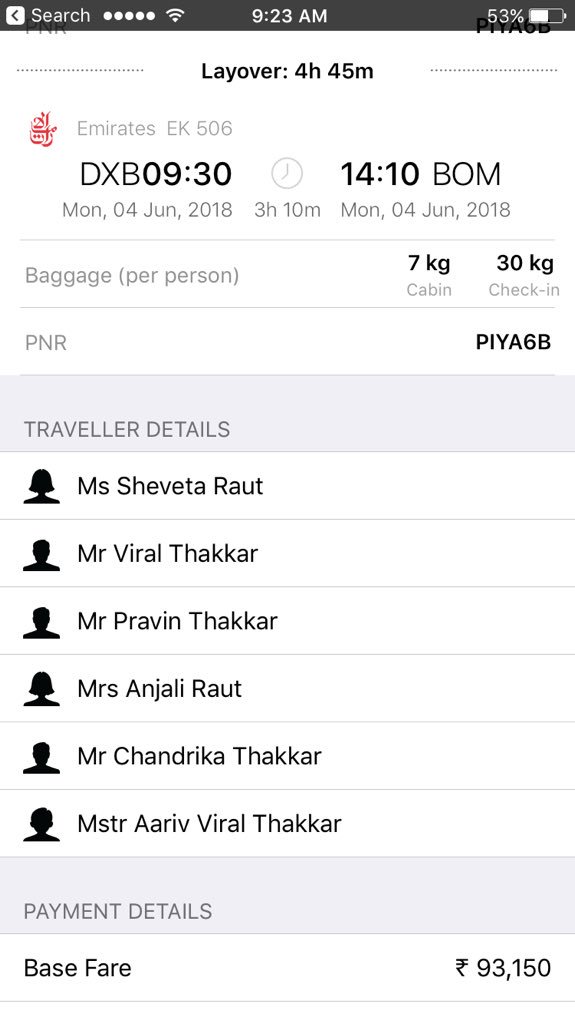 sshwetta's tweet photo. @Cleartrip Heres the screen shot, your technical team says the code wasnt applied ?? How can i not apply the code when i buy tickets worth 274000?? Please do the needfull else i am gonna go go@consumer court! https://t.co/3iCs2LqC9S