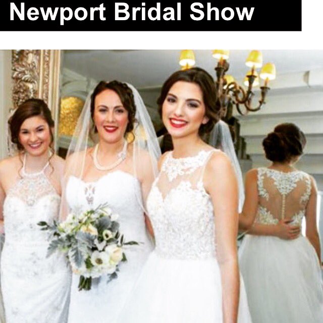 PamelaTBWModels's tweet photo. Newport Bridal show this Saturday!! Our TBW Models Devon, Jacqlyn and Cameron made beautiful brides!! #modellife #bridemodel #tbwmodels https://t.co/AzowUptRzs