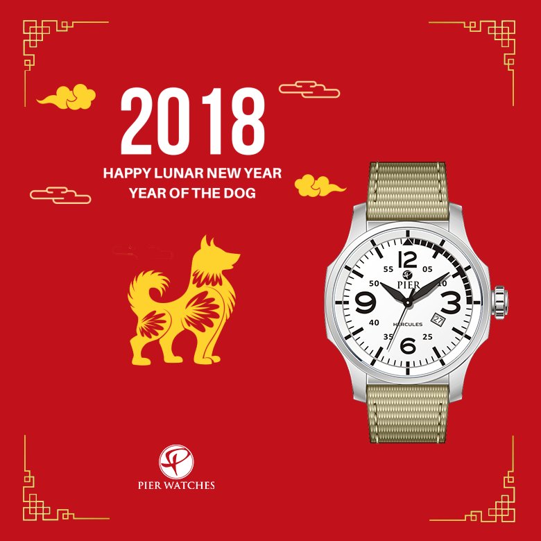 Happy Chinese Lunar New Year! - Pier Watches 
#TeamPier #watches #lunarnewyear #chinesenewyear