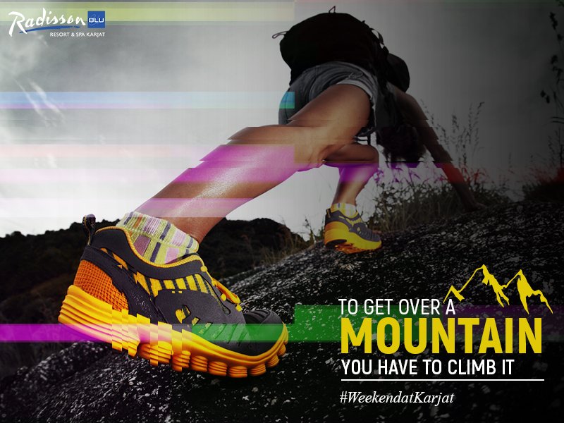 theradissonblu's tweet photo. Grab your shoes and embark on an adventurous hiking trip to the mystic peaks of The Western Ghats when you spend your weekend getaway at Karjat. 
Book your escape from the hassles of city life with us: https://t.co/XsC2E6asd6
#RadissonBlu #Karjat #Hiking #WeekendatKarjat https://t.co/tDPOforrTJ