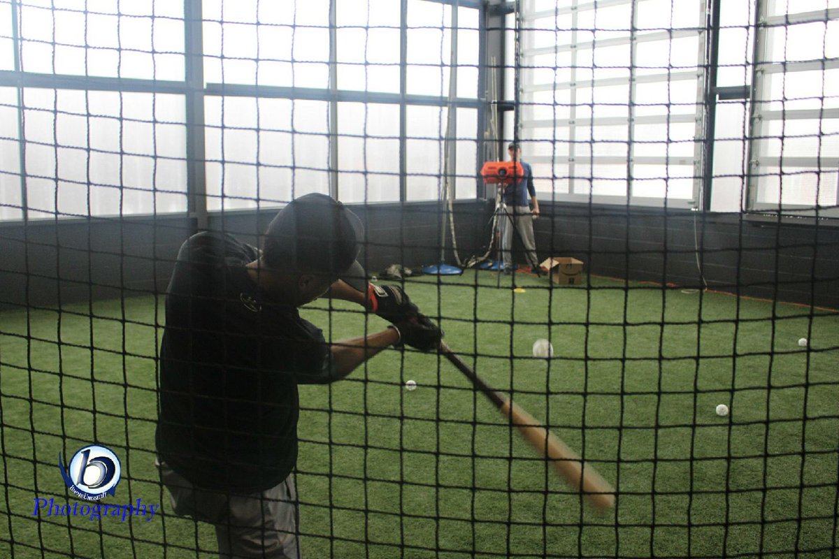 BCPSSBaseball's tweet photo. A shot  from last Sunday’s BCPSS Baseball Alliance Hitting Clinic. Over 130 Baltimore City high school ballplayers came out to work with varsity coaches from around the system, preparing for the season through a series of eleven drills across three hours of instruction. https://t.co/JUIOfMaDij