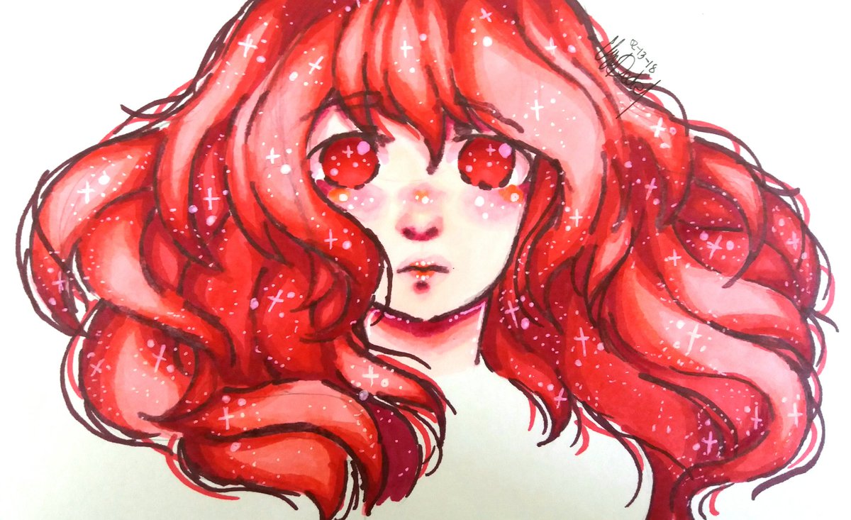 olyv_dedal's tweet photo. Nothing but pink???😅😅
#pink #anime #touchfive #markers https://t.co/978OUJ96id