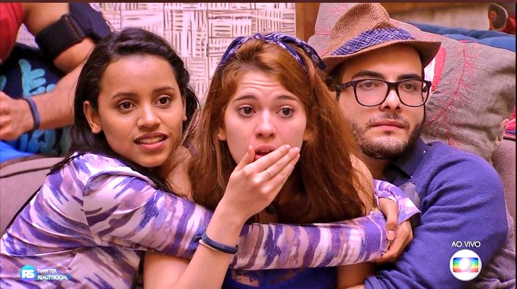 Delzamv's tweet photo. Um trio de respeito 🖤 #bbb18 https://t.co/R8Ys7epUle