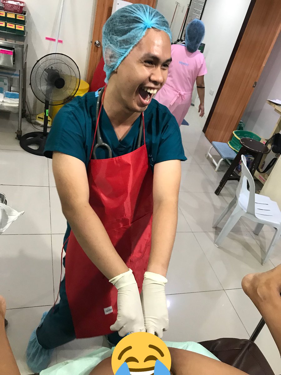 JedJulasiri's tweet photo. Kind of salubong sa akong birthday, delivered 5 babies just one dawn ππ
#OBintern https://t.co/IHc1vQLrCy