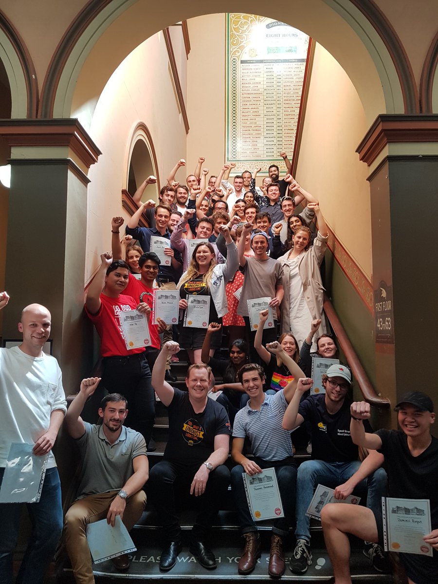 Our biggest ever Union Summer cohort just graduated, and we couldn't be prouder! #weareunion #ausunions #youngworkers
