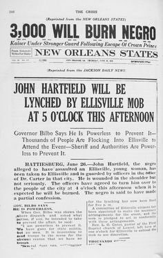 alanjji18's tweet photo. Here is a newspaper article about an actual lynching; the Morning Chronicle would have printed a similar article on Sandy. The article even states that the police have agreed to hand over the accused man, showing that the cops helped the mob instead of doing their job. #TMOT20 https://t.co/qfyMYRcrxx