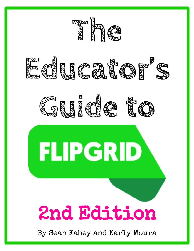 KarlyMoura's tweet photo. It's HERE‼️The Educator's Guide to Flipgrid FREE eBook 📗 2nd Edition
Packed full of resources 💡 to help you blast off 🚀with awesome ideas ⚡️ and take flight 🛫  with NEW features 😎 @SEANJFAHEY 
#SolidGold #FlipgridFever 🔥

https://t.co/pDBHEpsOVL https://t.co/ScJ3KX94I9