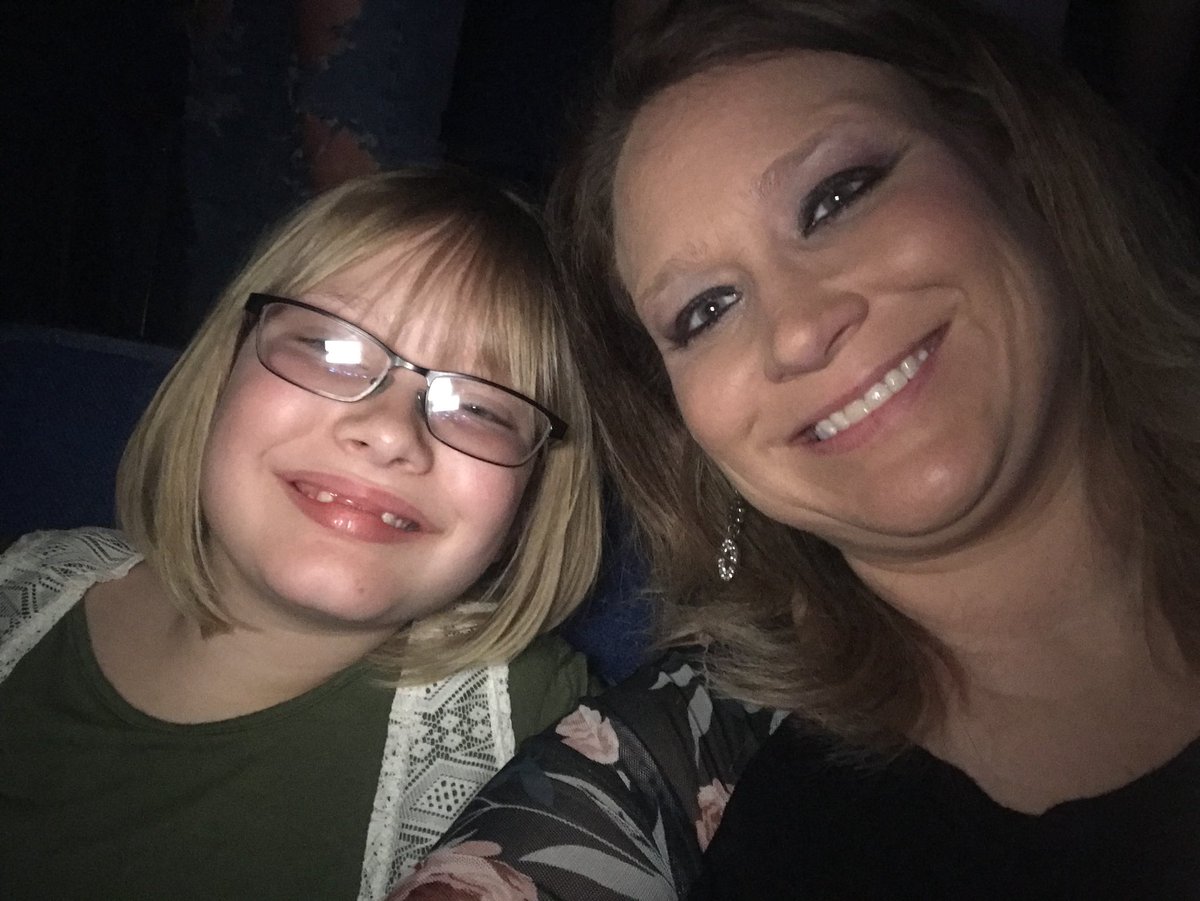 NikkiBrecheen's tweet photo. My baby girl and I are ready to see Blake Shelton live! She’s so excited! #BSTULSA https://t.co/fjiB2O8rrh
