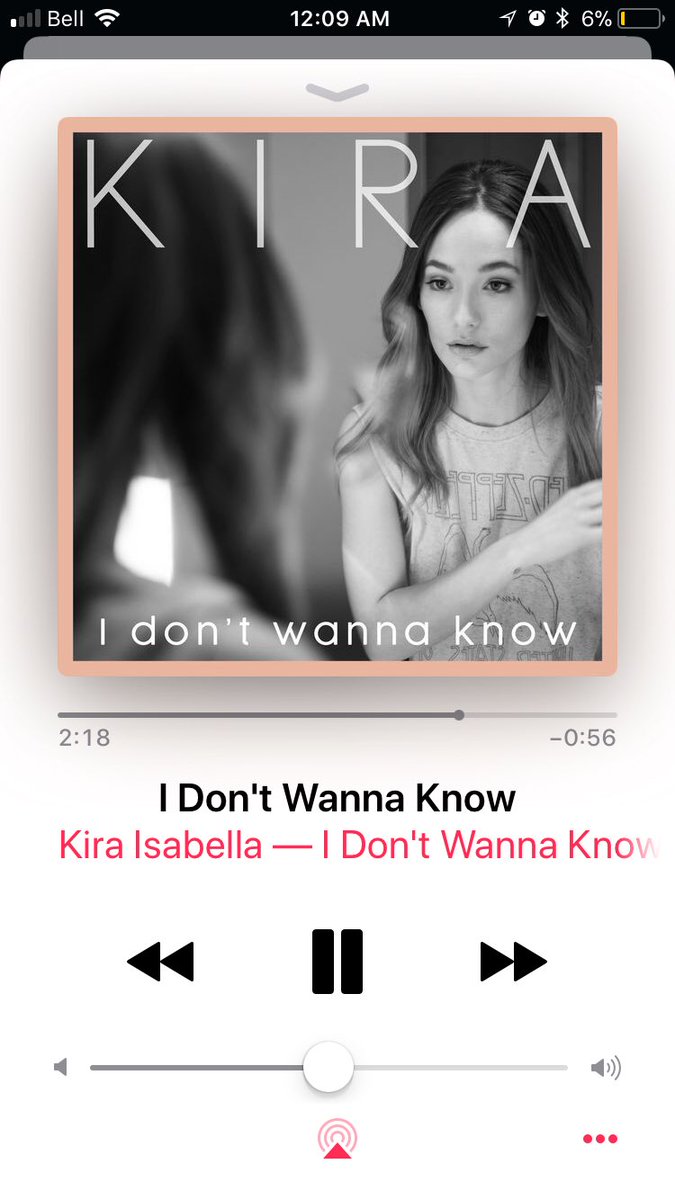 This new @kira_isabella song tho 😍🔥#idontwannaknow