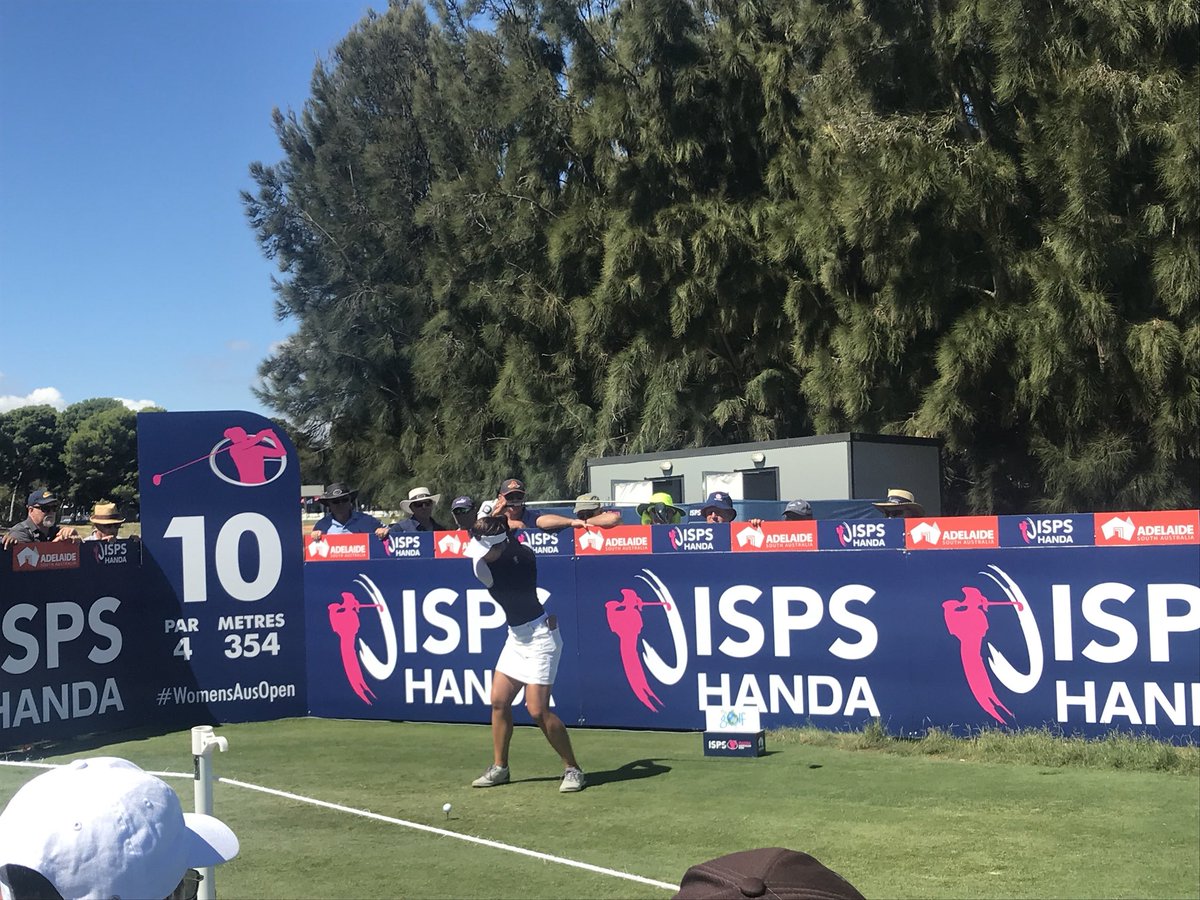 WomensAusOpen's tweet image. .@suohgolf starts the back 9. Currently +2 overall, hovering around the projected cut line ✂️

Birdies wanted ✅ #WomensAusOpen #ExpectBrilliance