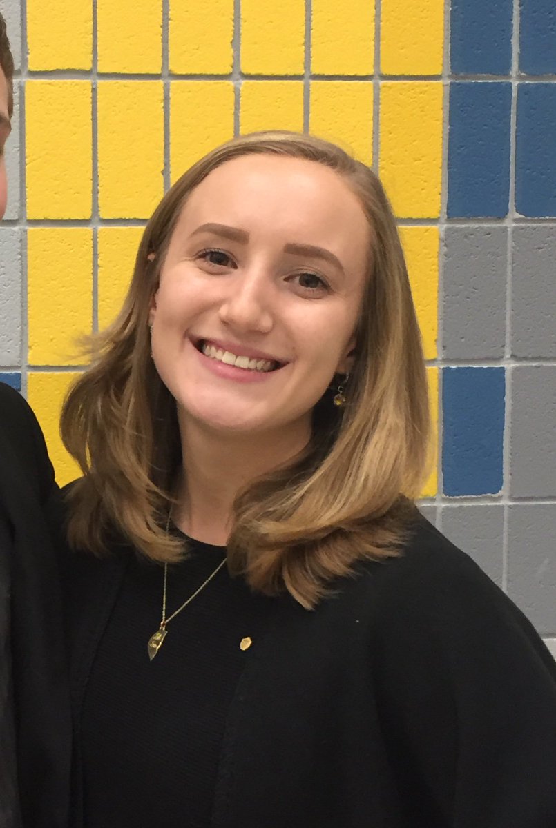 Brother of the Week is our own Sales Cart Manager, Justine Ezell! Justine is a Junior Tenor Sax from Utica, MI studying BCN and German! Justine joined #KKPsi #Nu as band has always been a big part of her life and to give back to the community she loves! #AEA #GoBlue #Michigan