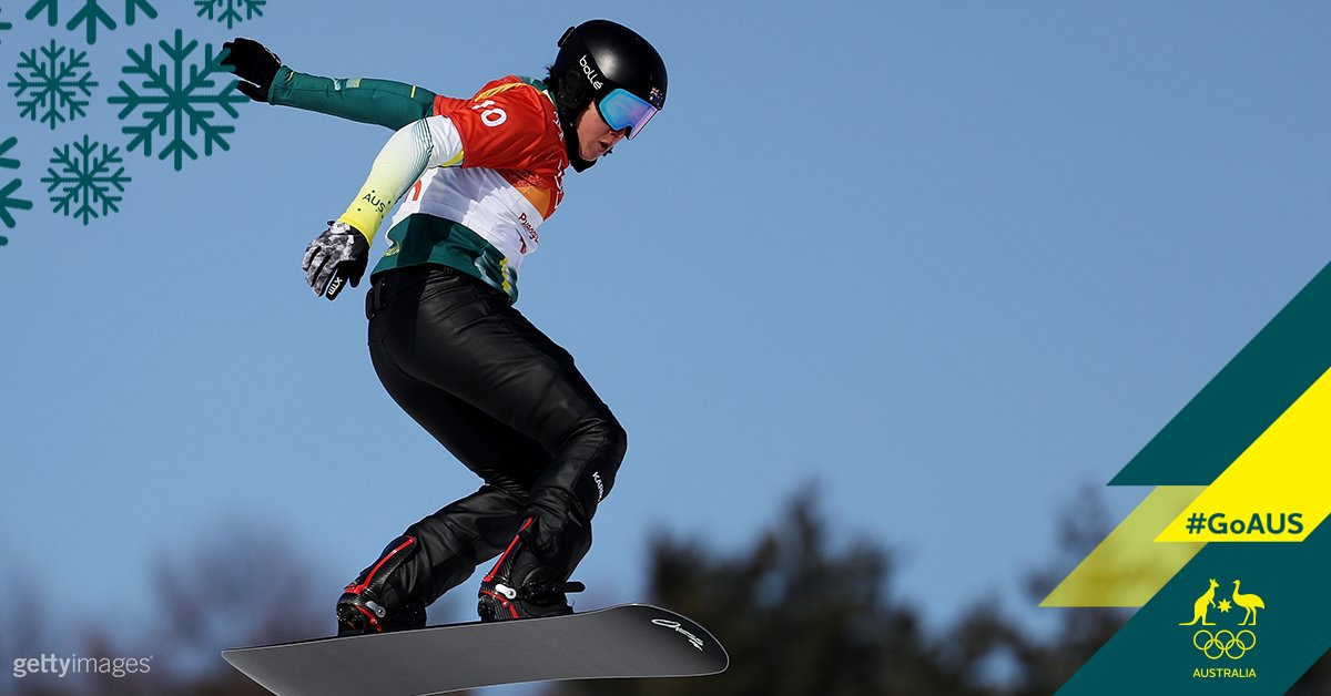 AUSOlympicTeam's tweet image. Less than two months after knee surgery, @bellebrockhoff has finished 11th in women's Snowbard Cross at #PyeongChang2018! #GoAUS

READ: bit.ly/Belle11PC