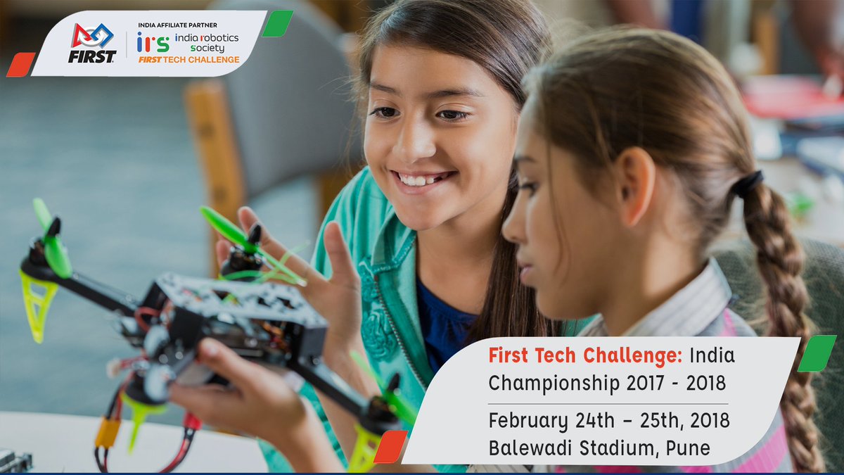 FTC_INDofficial's tweet photo. "First Tech Challenge also popularly known as FTC, is one of its kind innovative robotics championships for students in the age group of 12-18 years."
Registration Open: https://t.co/UUxTwx5Exu
#FirstTechChallenge #FTC #FTCIndia #Robotics #IndiaFirstRobotics #RoboticsChampionship https://t.co/XTU7VQ48Bl