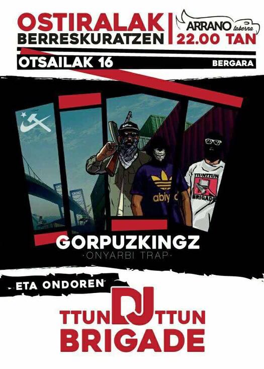 €€€€€ Gaur 22:00 tan egongo gera bergarako <a href="/ArranoBergara/">Arrano taberna</a> n TRAPITAN!!! €€€€€€