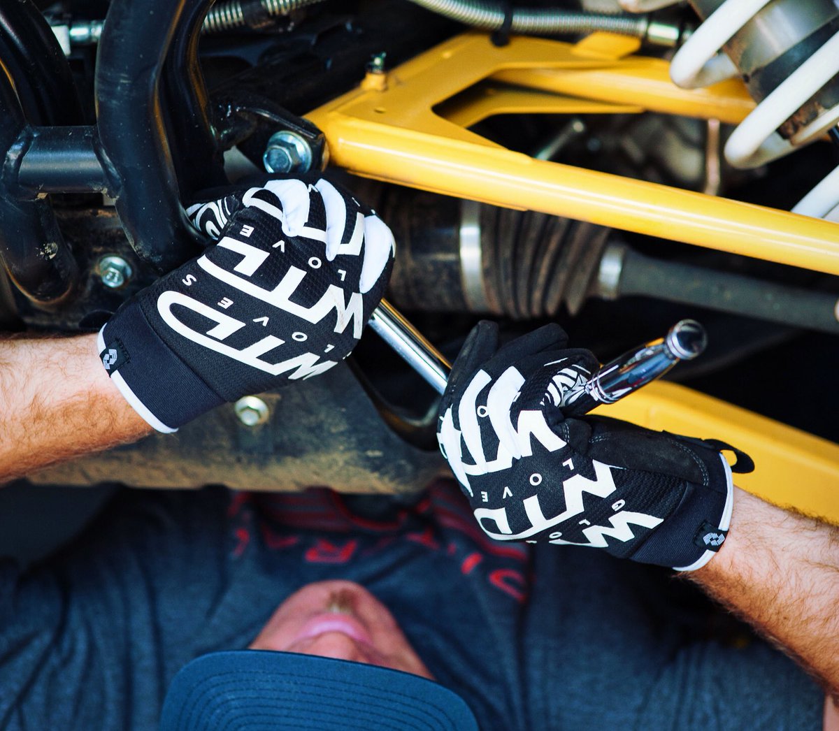 WTD Shift Lock - also available in matte black. #mechanic #smartglove #Offroad #mint400