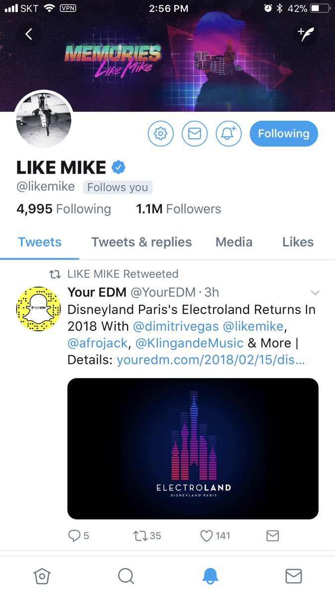 WhitmoreUSA's tweet photo. @likemike follows me on Twitter.. looks like some “Mammoth” is in order for race day https://t.co/XP6XqLtWlw