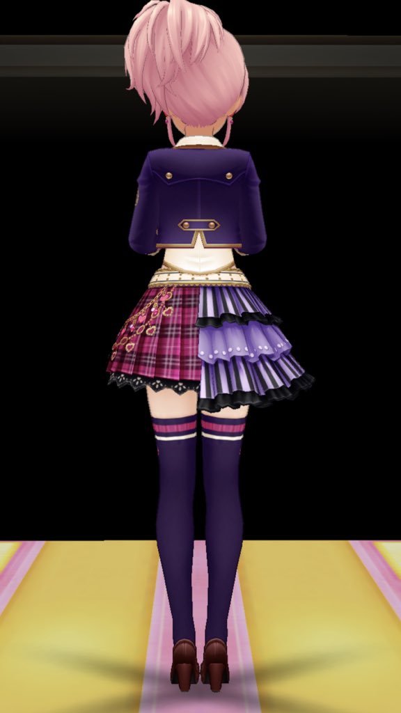 いっせ ライブ行きたい Ssr城ヶ崎美嘉の衣装です ご査収ください デレステ 城ヶ崎美嘉