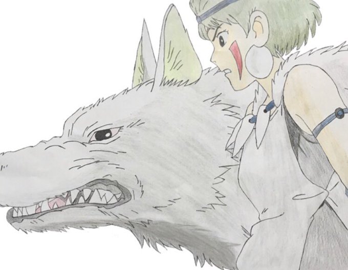 もののけ姫ののtwitterイラスト検索結果 古い順