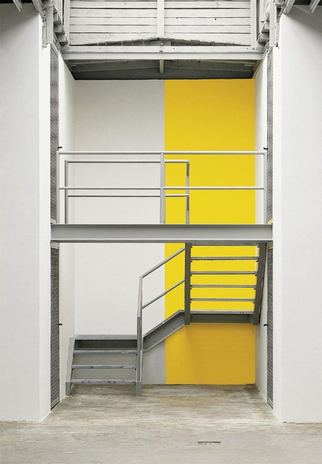 MarcusHollands's tweet photo. Günther Förg – Wall Partition I, installation size according to the wall. https://t.co/3a5KUi5jSR