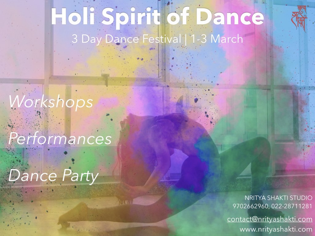 Holi - Dance festival 
<a href="/NrityaShakti/">Nritya Shakti</a>