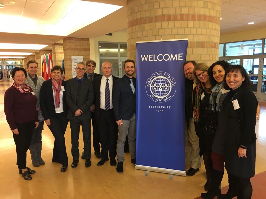 kolentse's tweet photo. @neasc_cie /@CISEducation  Visiting Team in @ASW_Warsaw 
A wonderful collaborative effort to explore school improvement. https://t.co/9u0VF9TNoO