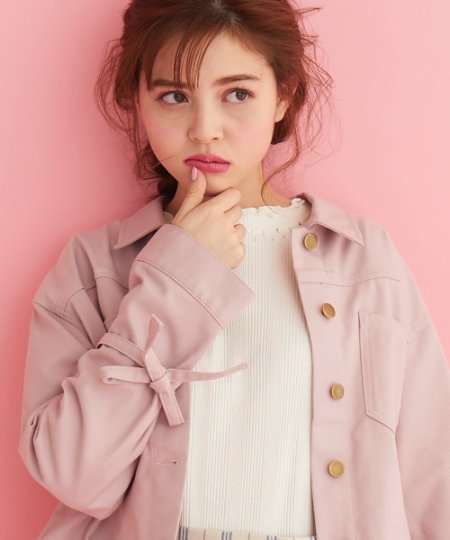 Majestic Legon プレオーダー 新作gジャンのプレオーダーも始まりました 予約商品 キャンディースリーブジャケット 5 616 T Co Szfli21lgn マジェスティックレゴン 加藤ナナ キャンディスリーブ Gジャン Pink T