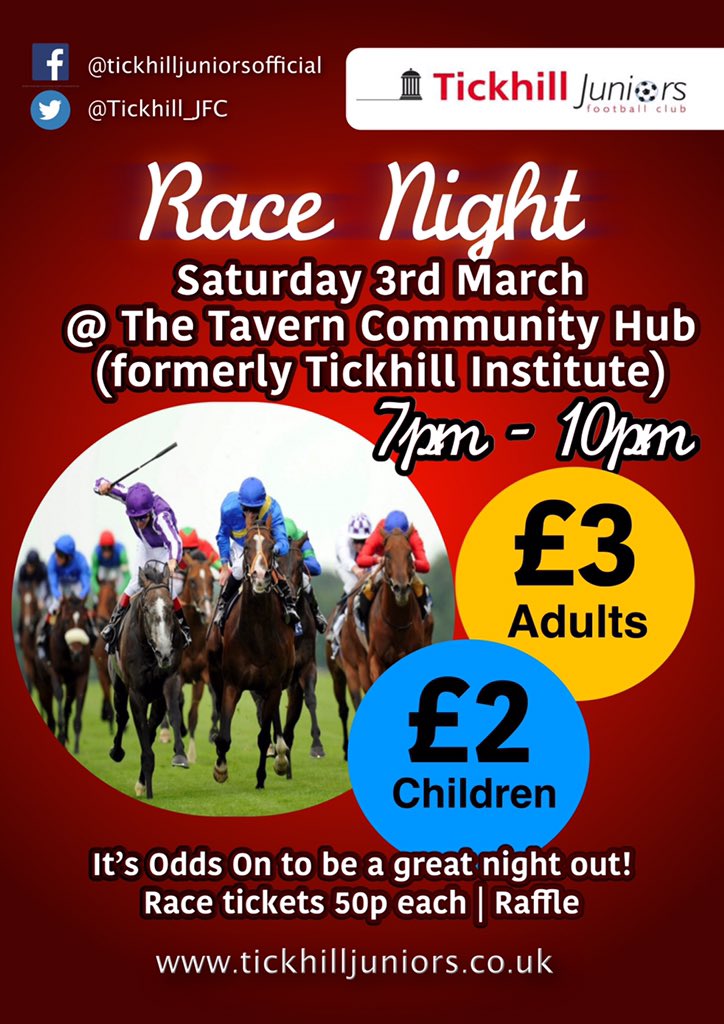Tickhill_JFC's tweet image. Club social. All welcome! #teamTJs