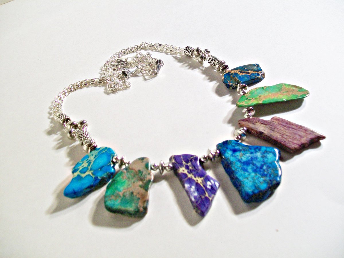 DianeCSimons7's tweet photo. Multi Color Multi Color Raw Imperial Jasper Emperor Stone &amp; … https://t.co/xBrUbRFQKD #Fashion_Jewelry #Quality4Less https://t.co/FGrHnjxlRZ