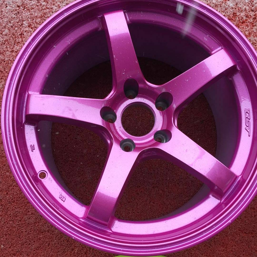 ゼスティノから出すN-styleモデルのホイールN637 ショッキングピンク 