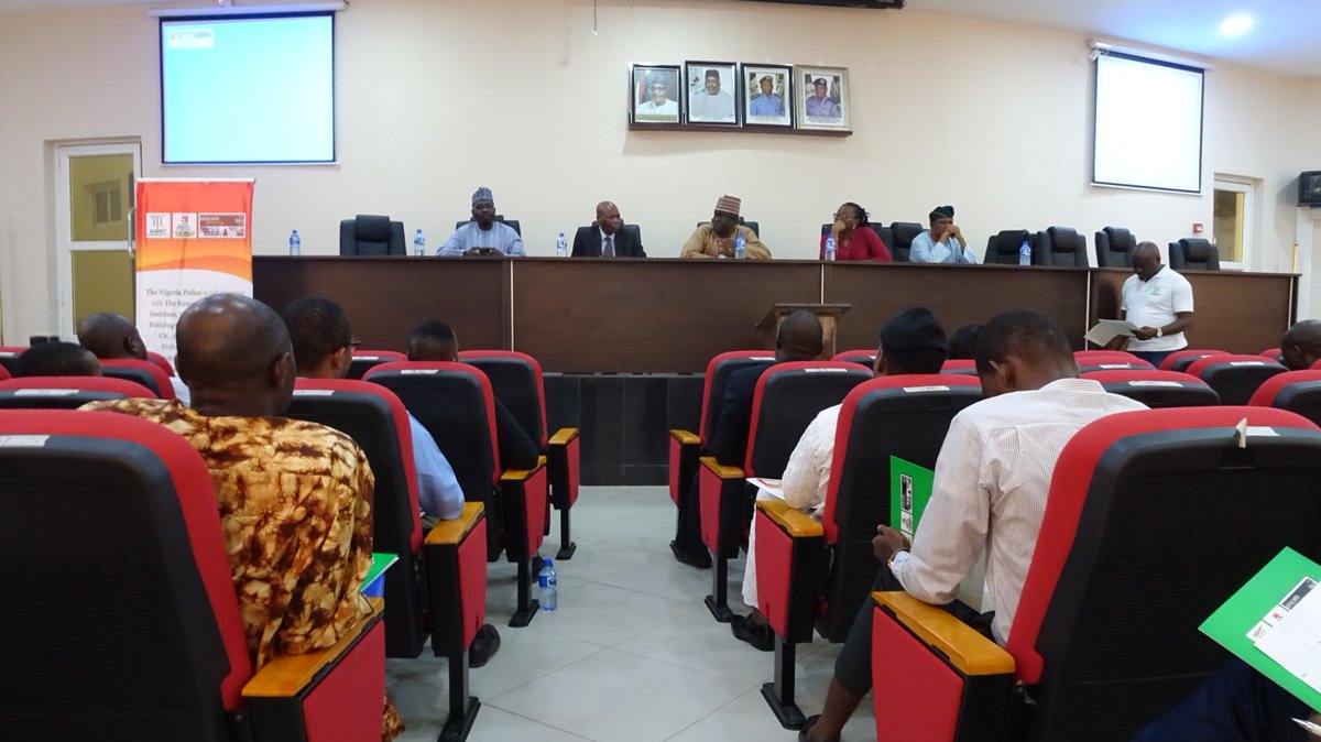 SummitLI's tweet photo. Lecture on Professionalizing the Nigeria Police by Mrs Kemi Okenyodo  CEO, Partner West Africa @ the opening Ceremony of Diploma Courses for  the Nigeria Police Force. 10th February, 2018 https://t.co/9OtG2wQJyU