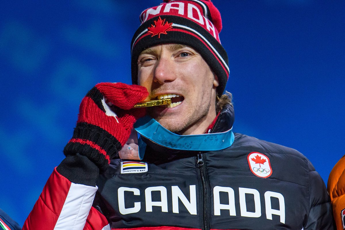 TeamCanada's tweet photo. What does Ted-Jan eat for breakfast? 

GOLD🥇😜 https://t.co/gcigYAtfIy