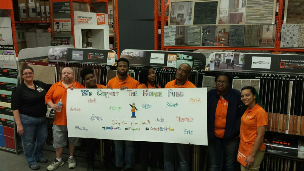D88 Night team is ALL in on supporting the Homer Fund! Thank you for taking care of our associates team!! #ISupportTHF #100percentMS <a href="/deborah_rambo/">🦋Debbie Rambo🦋</a> <a href="/OrionRausch/">Orion Rausch</a>