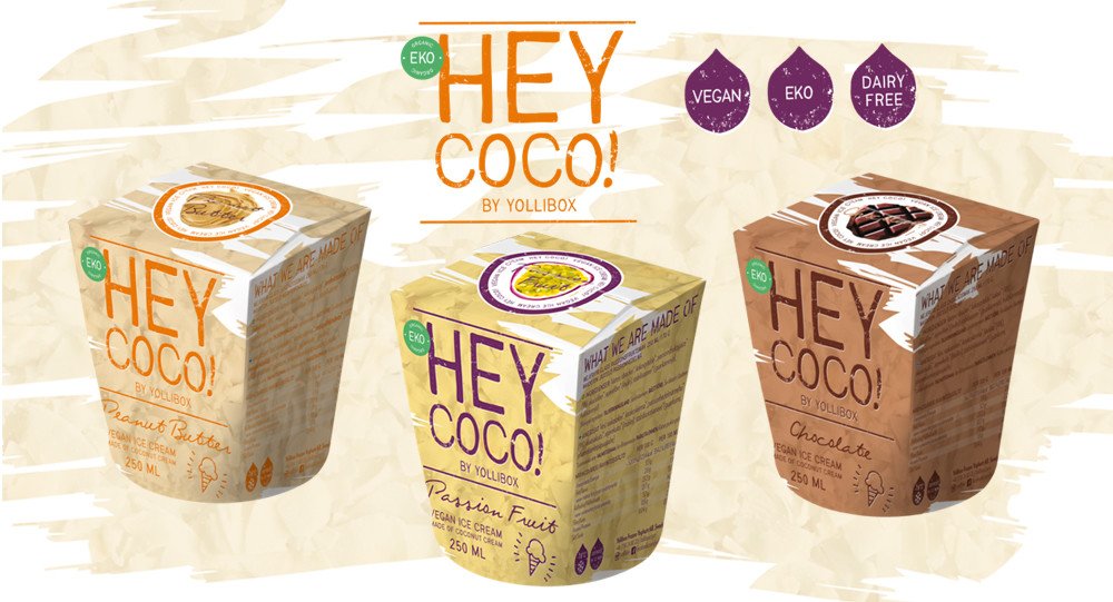 triumfglass's tweet photo. Yollibox lanserar ny vegansk glasslinje: HEY COCO! https://t.co/3tIDG25WDC https://t.co/IrGOBON93P