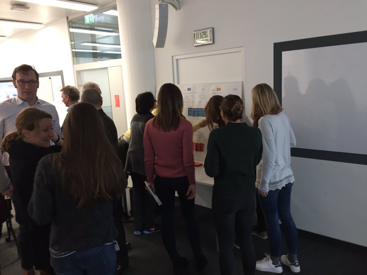 mpreuter's tweet photo. Want to #change something in your Org? Build an #experiment not a presentation.. today we start the first #curathon to create your own #LearningWorld @Siemens - very cool! #futureoflearning #indivualizedlearning #GlobalLearningCampus @twittBerTa @Kaiboard @armin https://t.co/NdF5zSHxNo