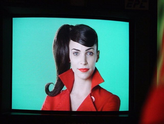 NereaGarmendia's tweet image. Abriendo el baúl de los recuerdos me encuentro con estas fotos como presentadora de 3.0 de @antena3com 
#lamujerderojo @antena3com