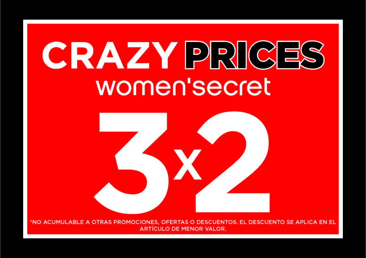 PlazaImperialCC's tweet photo. Han llegado los #CrazyPrices  a #FiftyFactory , ¿lo vas a dejar escapar? ¡No seas crazy! 😉

Promoción válida del 15/02/2018 al 28/02/2018 https://t.co/KlGE0CbTiD