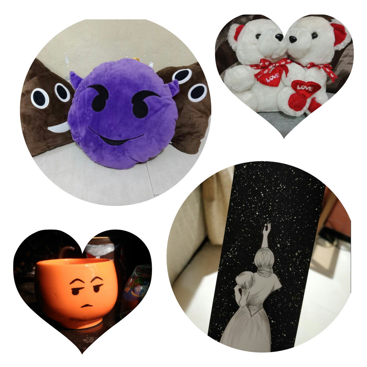 SopoGifts's tweet photo. Running out of ideas for a perfect gift? 🤔

Here, why not just pick one?😉😎

#SaySopo #Gifts #CoolGifts #CuteGifts #Pillows #SoftToys #EmoticonPillows #Mugs #PaintedMugs #Bookmarks #HandPainted #Art #Artwork #Promotion #Advertising #marketing #OnlineMarketing #TwitterMarketing https://t.co/iXhUUmpcD1