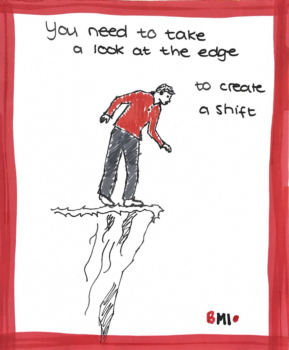 TeamPreting's tweet image. RT BusModInc: Do you dare to take a look at the edge to create your business model shift? #visualfriday #shifthappens #bmshift