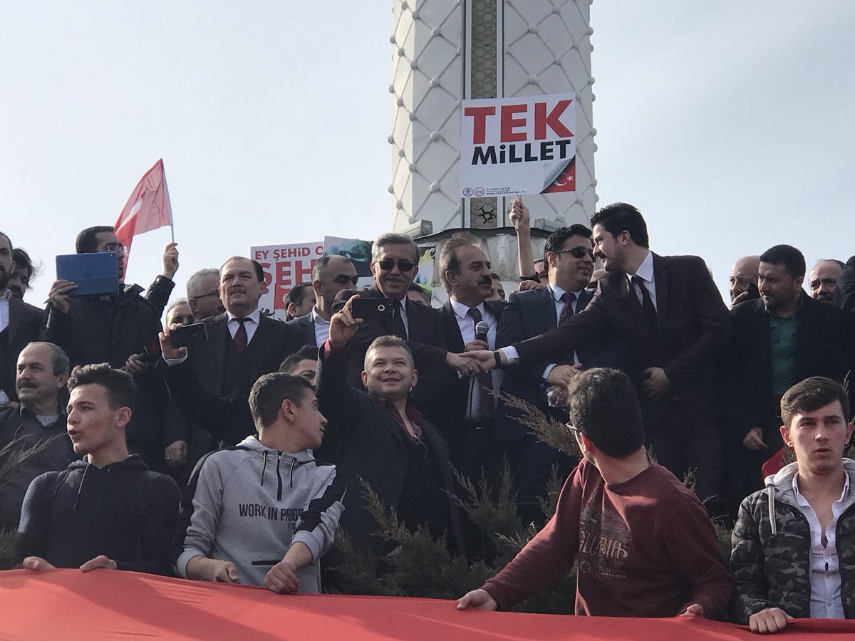 <a href="/pursaklarbld/">Pursaklar Belediyesi</a> ‘mizin düzenlemiş olduğu belediye başkanımız sayın <a href="/selcukcetin_/">Selçuk Çetin</a> önderliğinde zeytin dalı harekatı ve mehmetçiğe destek yürüyüşü için bir aradayız 
<a href="/muratozkan06/">Murat Özkan 🇹🇷</a>  <a href="/ServetTurkayik/">Servet Türkayık🇹🇷</a> <a href="/AKPURSAKLAR/">AK PARTİ PURSAKLAR 🇹🇷</a> <a href="/AKKADINPURSAKLR/">AK Kadın Pursaklar</a>