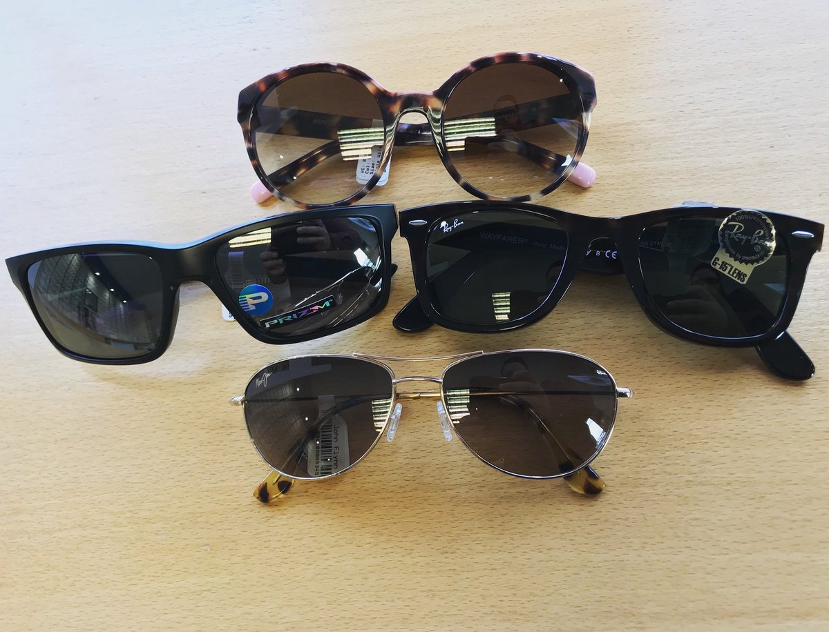 jflynnopticians's tweet photo. The sun’s finally out in Beeston. If your looking for a new pair of sunglasses why not pop in and find a style and lens that suites you.
.
#oakley #mauijim #rayban #raybanwayfarer #ukstyle #mensstyle #womensstyle #womensfashion #mensfashion #fashion #getreadyforsummer https://t.co/WgSMyhbEdN