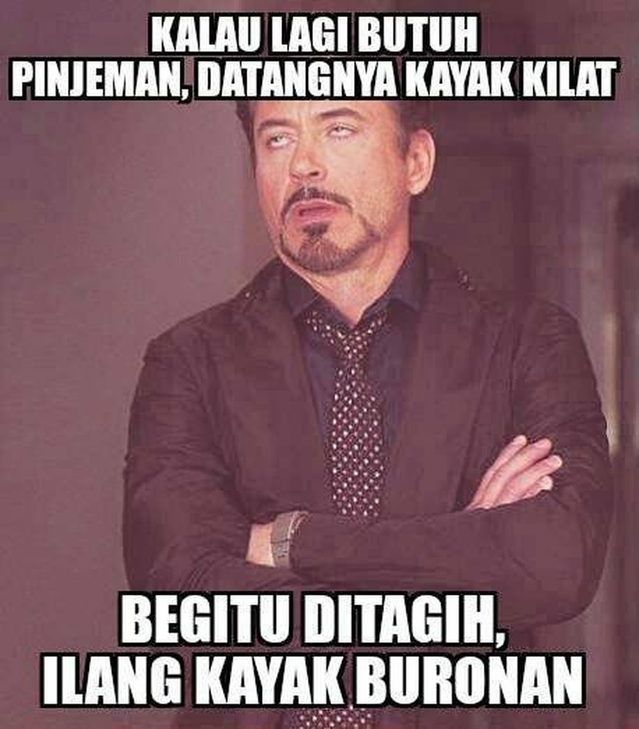 Detikcom On Twitter 10 Meme Kocak Soal Susahnya Nagih Utang Https