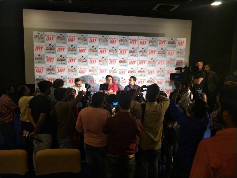 jagransolutions's tweet photo. Discovery Jeet – Comedy High School, Press meet executed by Jagran Solutions at Fun Republic, Mumbai https://t.co/05A50g7I90