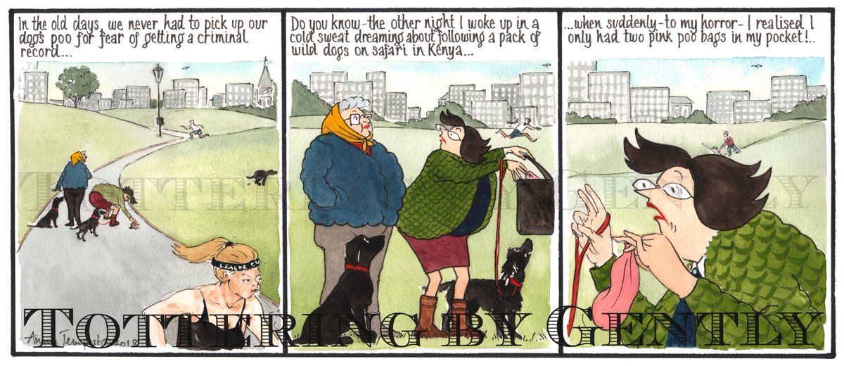 twittabygently's tweet photo. From this weeks Country Life Magazine
(Prints available from https://t.co/Vh6DdtLXx0)

#dog #spaniel #blackdog #dogpoo #poobags #dogwalk #blacklab #labrador https://t.co/AHq69ovOhK