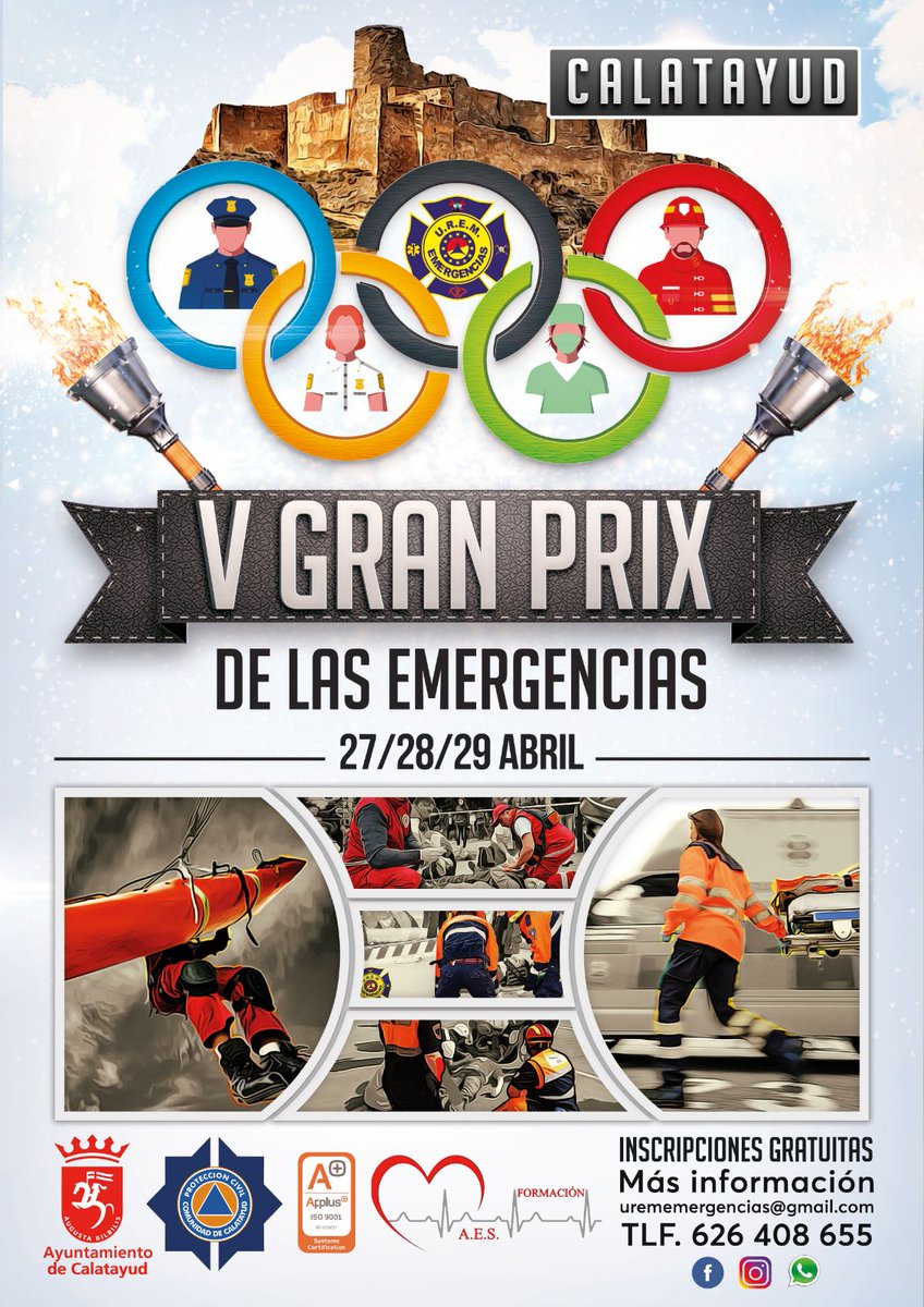 dronsierra's tweet photo. DRONSIERRA participa en el V GRAN PRIX de las Emergencias 27, 28, 29 Abril en Calatayud @UREMEMERGENCIAS @AytoCalatayud @Turis_Calatayud #emergencias #proteccioncivil #lasprotescuentan #drones #rpas #uav #seguridad #calatayud #zaragoza #abril  https://t.co/9HS61DRyug https://t.co/1p9b5JIgiR