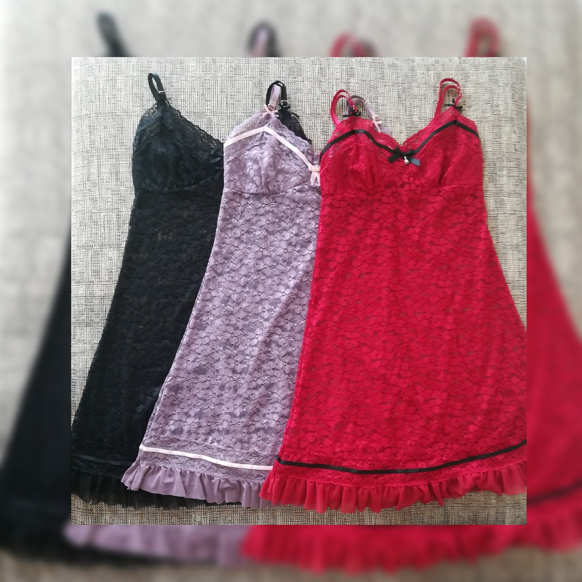 JustUndies's tweet photo. Crushin' on this beautiful Lace Chemise! 😍 With seductive Lace to spice up your night, these Chemises are definitley a favorite! ❤ 

Shop now 🛍️ >> https://t.co/bMLgeey8UX
Branch locator>> https://t.co/wewo4SP8EZ
#LoveJustUndies https://t.co/Z3dGU5F7I3