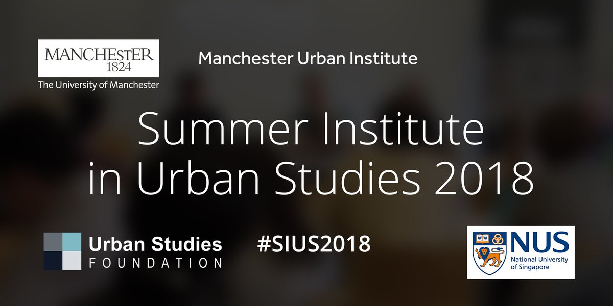 UoM Urban Institute (@uomurban) on Twitter photo There is still time to apply for #SIUS2018! Please complete and submit your application by 5pm (GMT) today. See mui.manchester.ac.uk/connect/events… for details. Sponsored by <a href="/USForg/">Urban Studies Foundation</a>. There is still time to apply for #SIUS2018! Please complete and submit your application by 5pm (GMT) today. See mui.manchester.ac.uk/connect/events… for details. Sponsored by <a href="/USForg/">Urban Studies Foundation</a>.